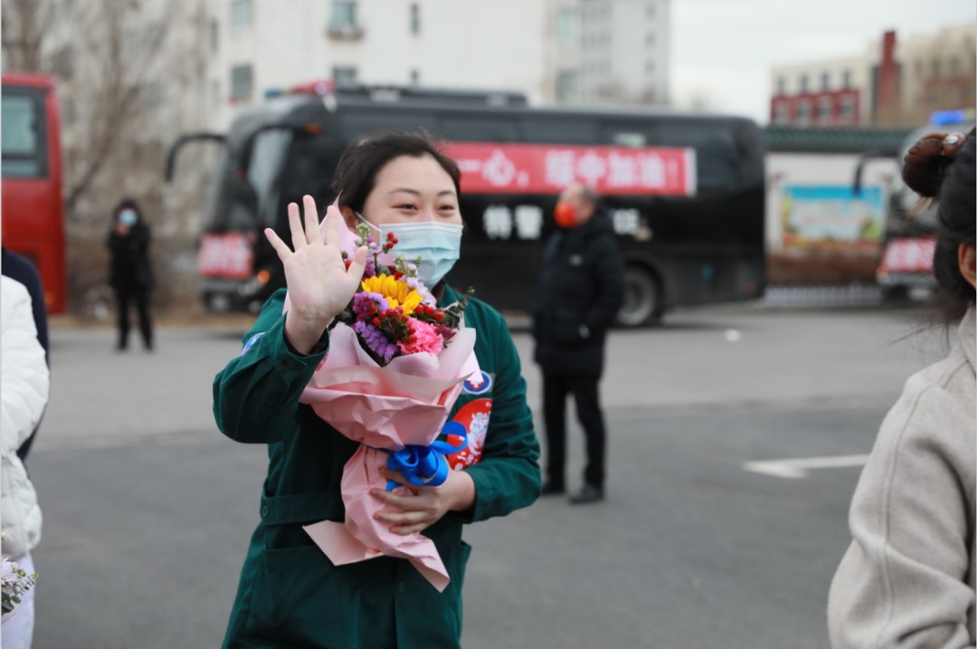 春暖花开，英雄归来！葫芦岛市第二人民医院支援绥中医疗队凯旋而归~(图9)