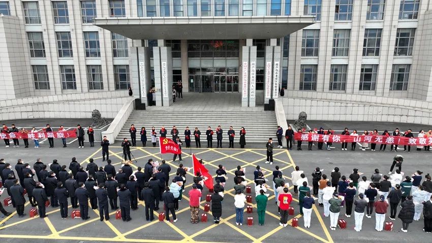 春暖花开，英雄归来！葫芦岛市第二人民医院支援绥中医疗队凯旋而归~(图3)